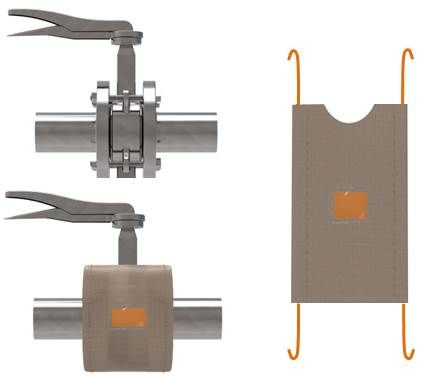 PTFE Butterfly Valve Guards